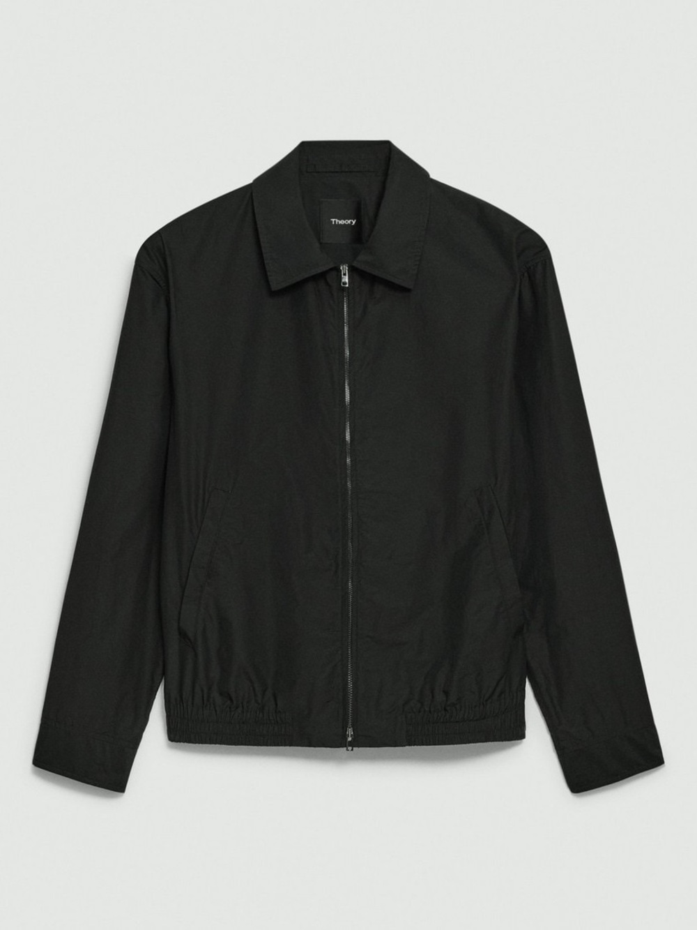 Theory Black Lightweight Blouson Zip Jacket Zip-Up Jacket Project Size L